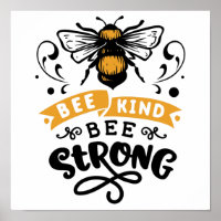 Quote Bee kind bee strong