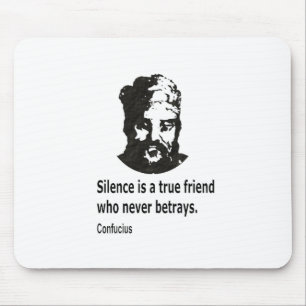 Quote By Confucius Mouse Pad
