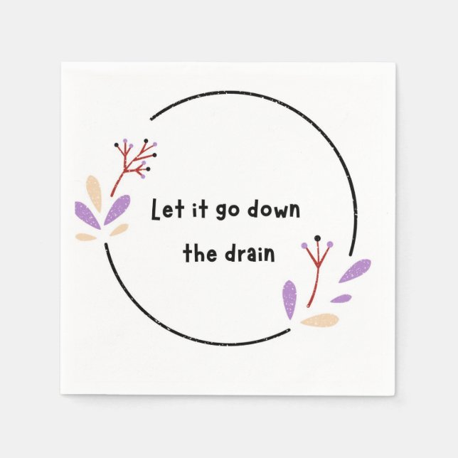 Quote Coaster Napkin (Front)
