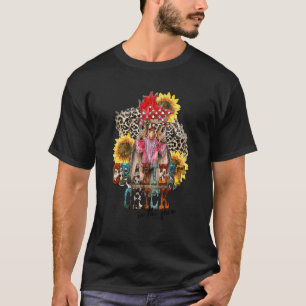 Quote Craziest Chick in the farm western chicken T-Shirt