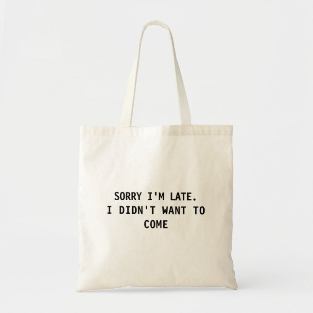 Quote Design - Tote Bag  (Front)
