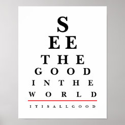 eye chart posters photo prints zazzle nz