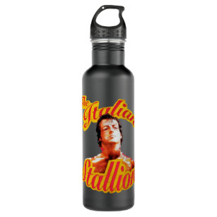 Quote Fan Of Rocky  Actor The Balboa  Poster 710 Ml Water Bottle