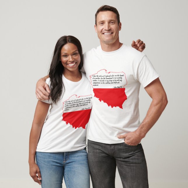 Quote From Pope John Paul II T-Shirt (Unisex)
