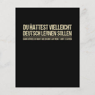 Quote-Funny German Speaker Deutschland Quote