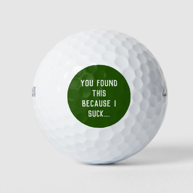 Quote Golf Balls (Front)