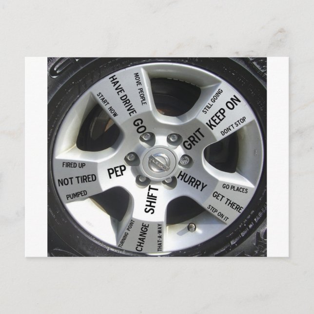 Quote Products for Car Lovers Postcard (Front)