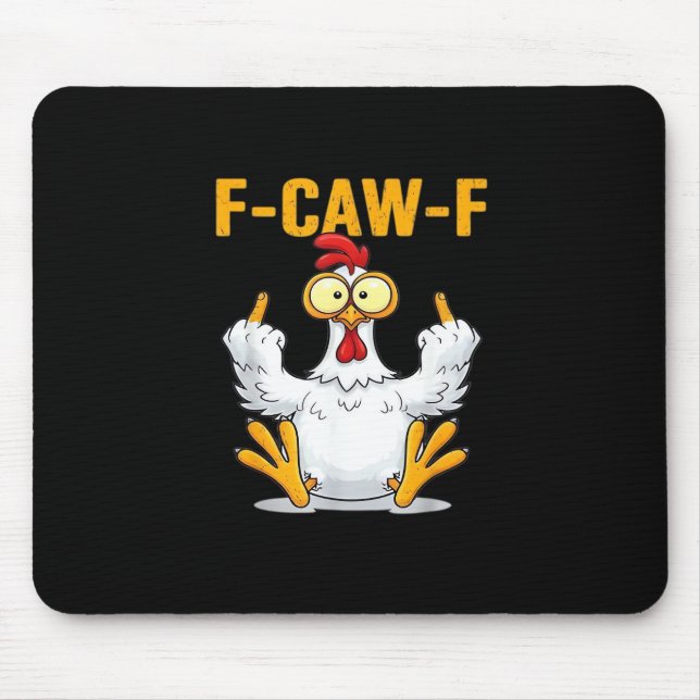 Quote Rooster Meme Classic Mouse Pad (Front)