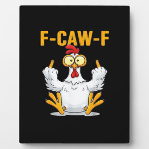 Quote Rooster Meme Classic Plaque