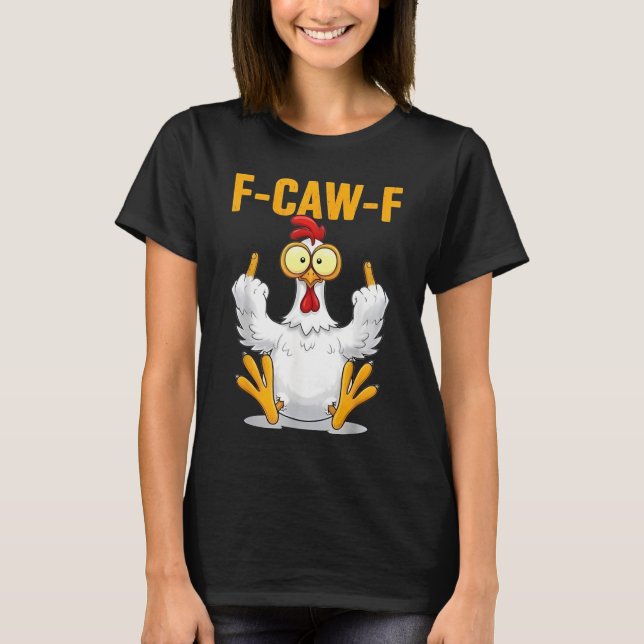 Quote Rooster Meme T-Shirt (Front)