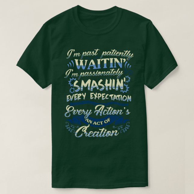 quote Smashin T-Shirt (Design Front)