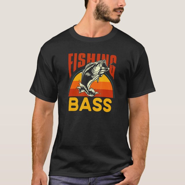 Quote The Fantastic Fishing Bass Fisherman T-Shirt (Front)
