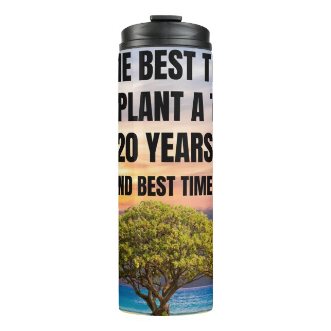 quote thermal tumbler (Front)