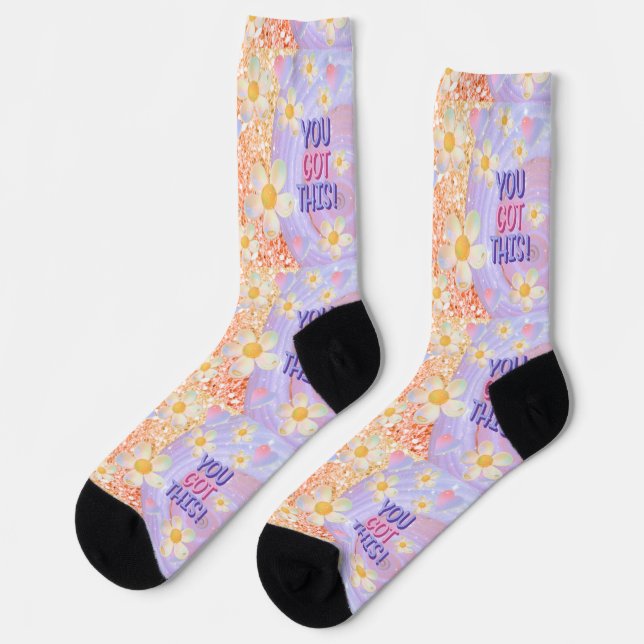 QUOTE YOU GOT THIS  SOCKS (Left)