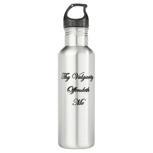 quoteable 710 ml water bottle