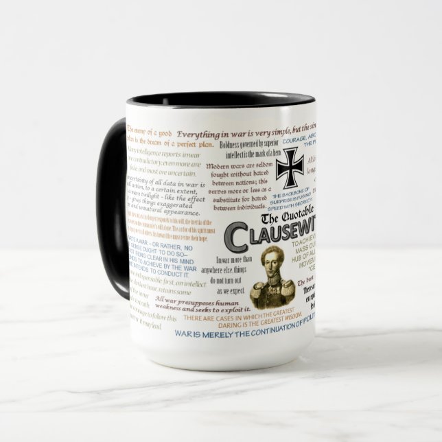 Quoteable Clausewitz Mug (Front Left)
