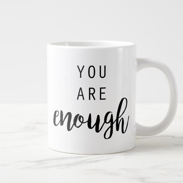 Quoteable III Large Coffee Mug (Right)