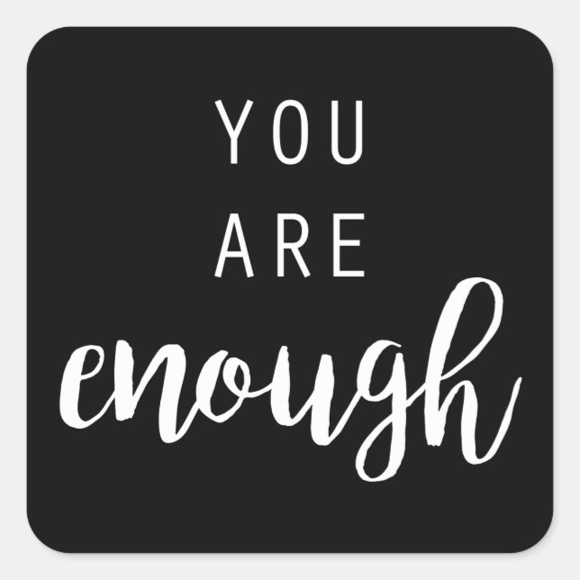 Quoteable III Square Sticker (Front)