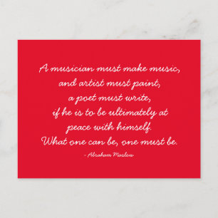 Quoteable Quotes - working and career Postcard