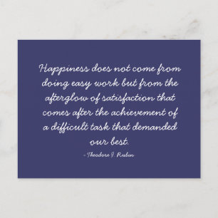 Quoteable Quotes - working and career Postcard