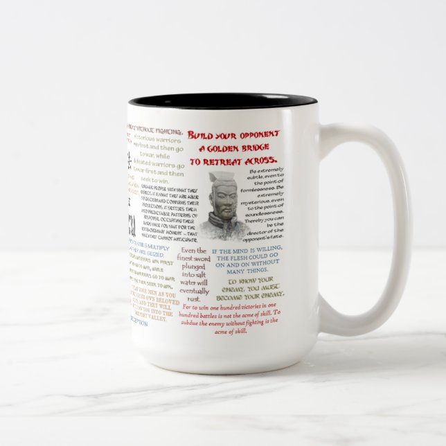 Quoteable Sun Tzu Mug (Right)