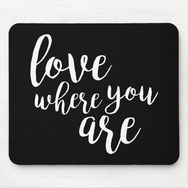 Quoteable V Mouse Pad (Front)