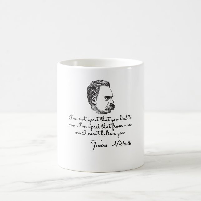 Quotes by nietzsche coffee mug (Center)
