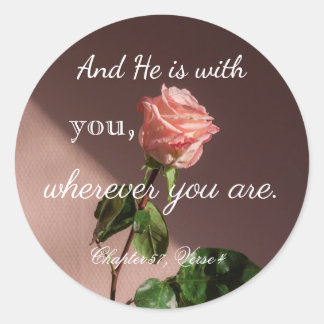quotes classic round sticker