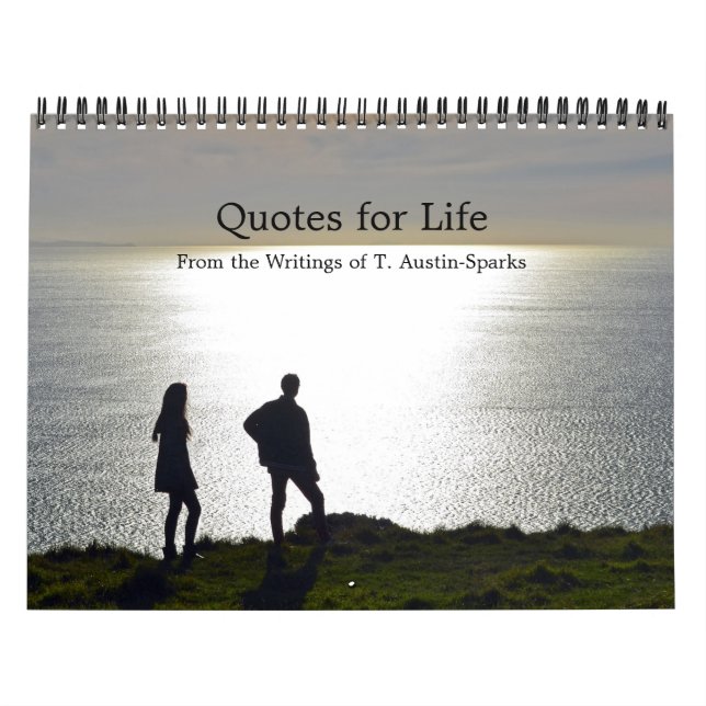 Quotes for Life Calendar Option C (Cover)