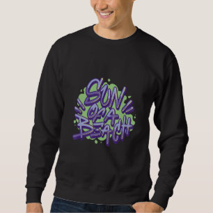 quotes graffiti sweatshirt