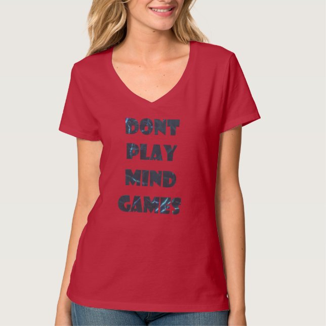 Quotes Text Ocean Style T-Shirt (Front)