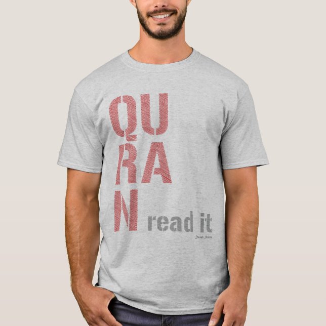Quran: Read It T-Shirt (Front)