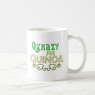 Qurazy for Quinoa © - Funny Quinoa Slogan Coffee Mug