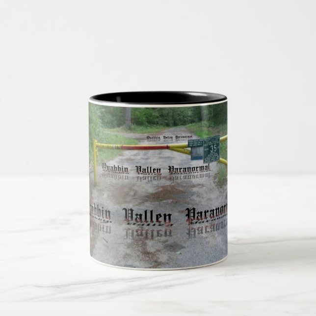 QVP Quabbin Gate Two-Tone Coffee Mug (Center)