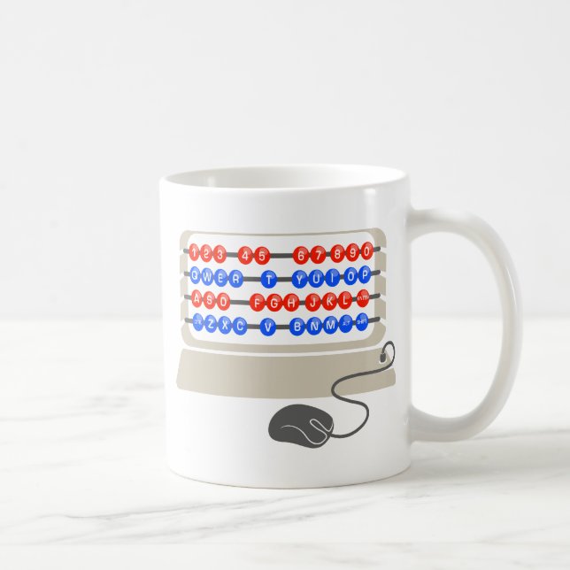 QWERTY B.C. COFFEE MUG (Right)