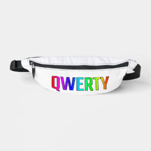 QWERTY BUM BAGS