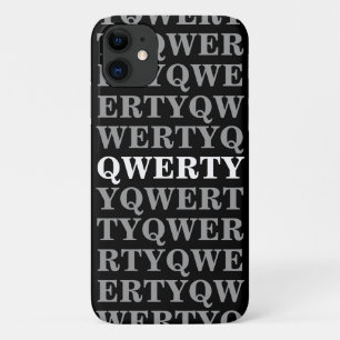 QWERTY iPhone 11 case