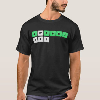 QWFPGJ | WARS | Geek | Colemak | Keyboard T-Shirt
