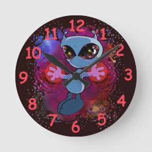 Qwiby Round Clock