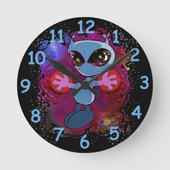 Qwiby Round Clock (Front)