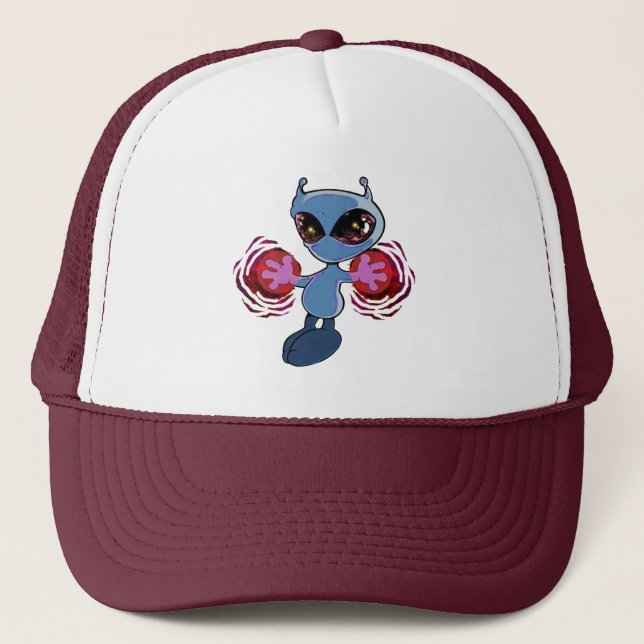 Qwiby  trucker hat (Front)