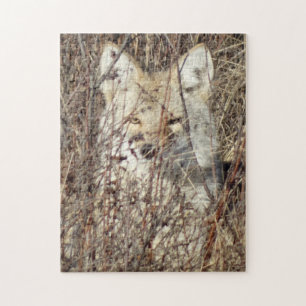 R21 Coyote "Watching You" Jigsaw Puzzle