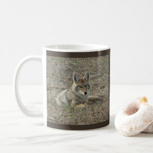 R22 Coyote Laying Coffee Mug