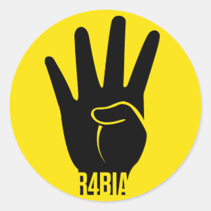 R4BIA CLASSIC ROUND STICKER