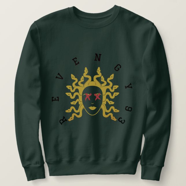 R93 Medusa Crew Sweater (Design Front)