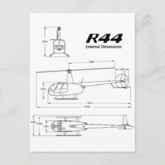 R-44 Robinson Postcard