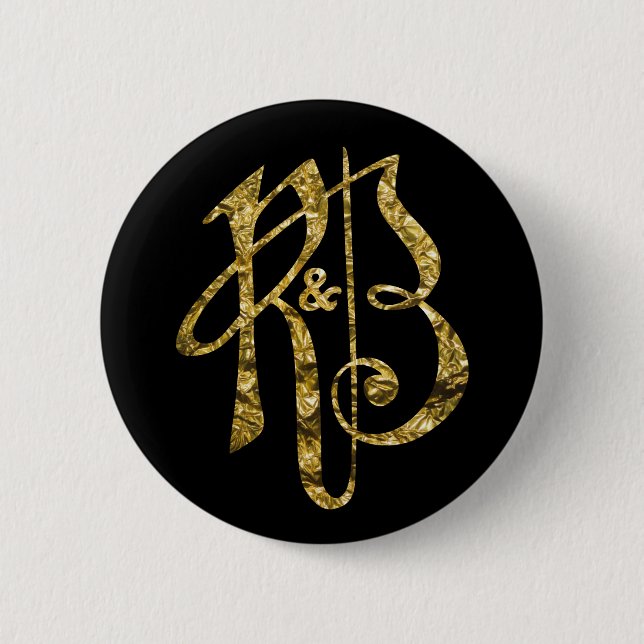 R&B 6 CM ROUND BADGE (Front)