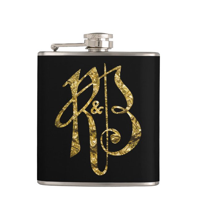R&B HIP FLASK (Front)