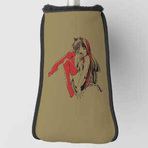 R & B Manga, Neko Catgirl Furry Loli Anime Golf Head Cover