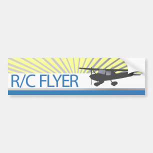 R/C Flyer Bumper Sticker